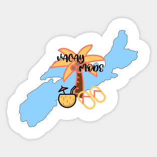Nova Scotia Canada, Vacation Mode Sticker